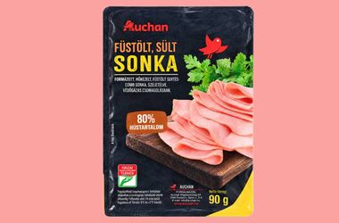 Az Auchan baktériumszennyezés miatt visszahívta egyik sonkáját