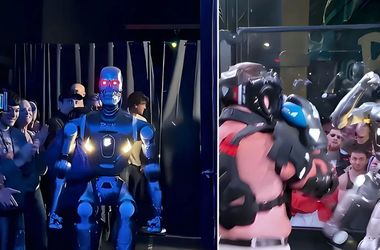 Egy amerikai influenszer humanoid robottal verekedett