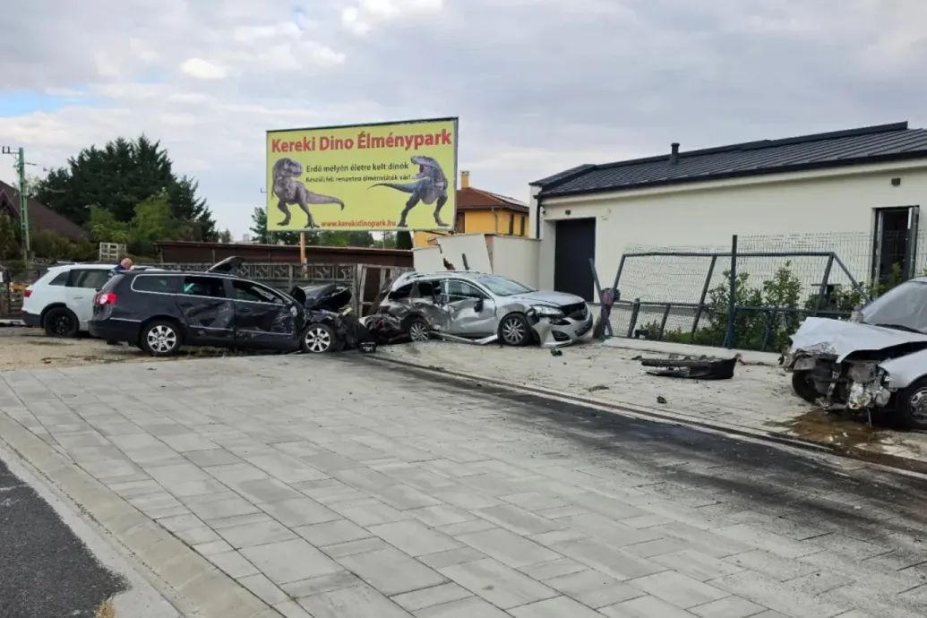 Siófokon szombat délelőtt az árokba ugrott egy gyalogos, hogy ne üsse el egy Audi sofőrje