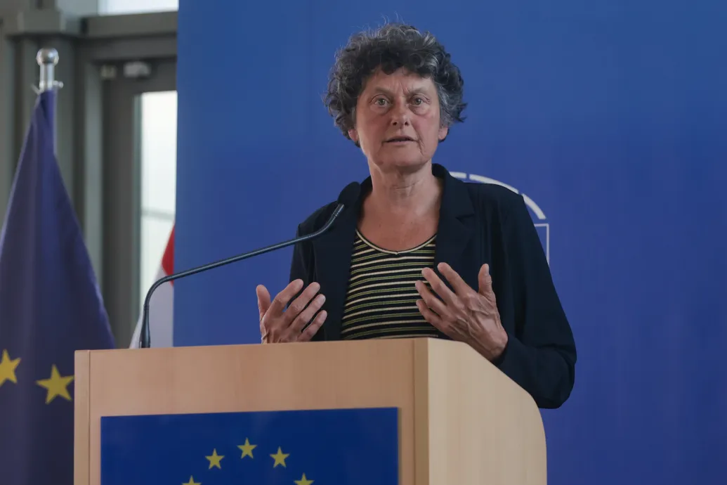 Tineke Strik megszólalt a magyar feltételességi eljárásról, de más ügyért felel