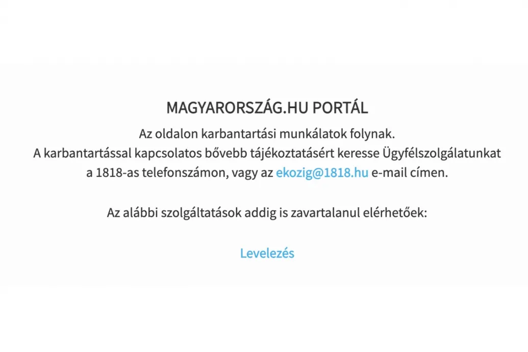Tanács Zoltán szerint biztonsági intézkedések után újraindult a magyarorszag.hu