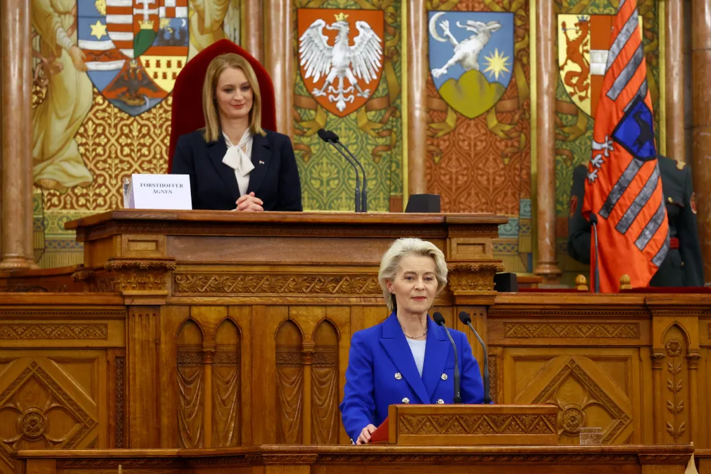 Ursula von der Leyen: a magyarok újjáélesztették a demokráciát az áprilisi választáson