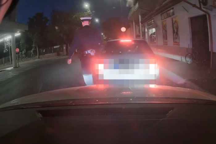 Szolnokon egy sofőr néhány másodperc alatt 12 büntetőpontot gyűjtött