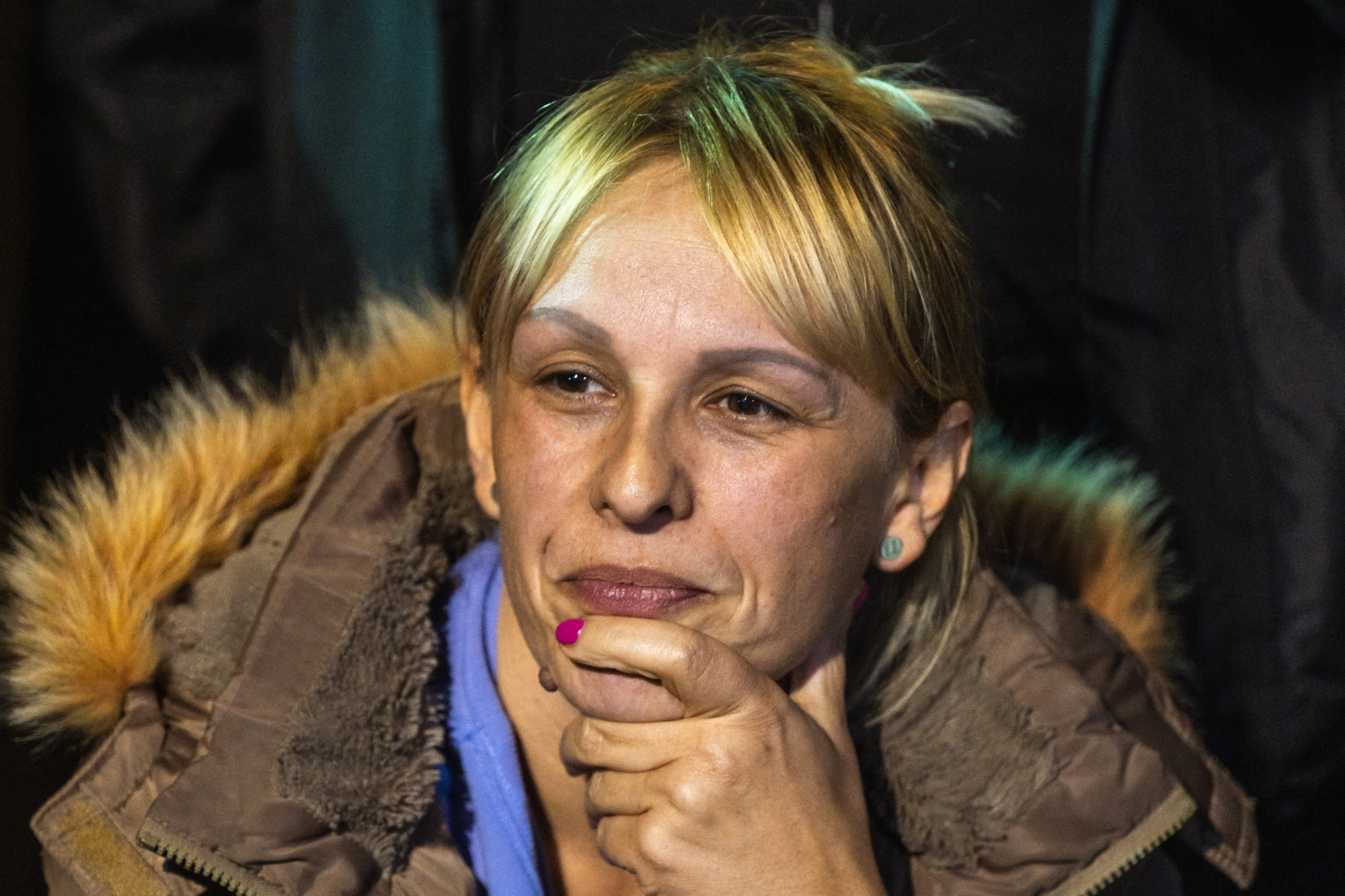 Dijana Hrka a szerb tüntetések szimbólumává vált
