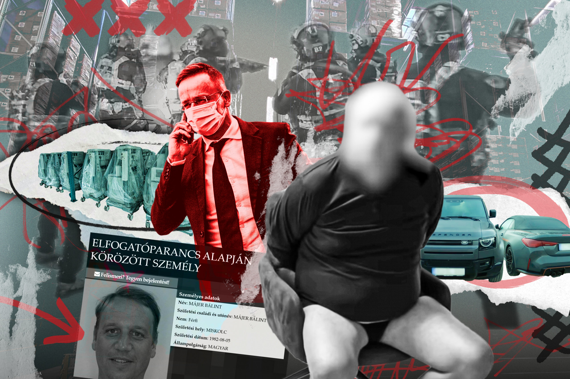 Razzia és elfogatóparancs után még mindig raktárakban állnak a nem használt lélegeztetőgépek