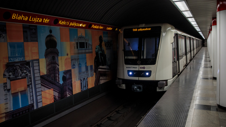 M2: a Deák–Déli szakaszon nem közlekedik a metró