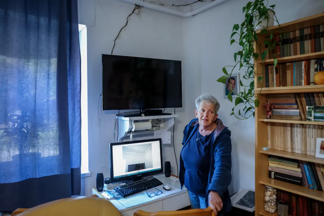 Nagybörzsönyben több ház megrepedezett, egy régi borospince beomlott