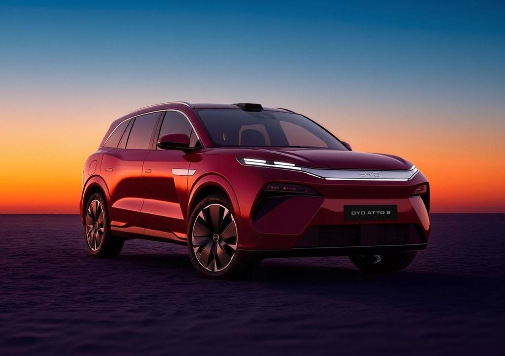 A BYD bemutatta az Atto 8-at, 652 km-es hatótávval