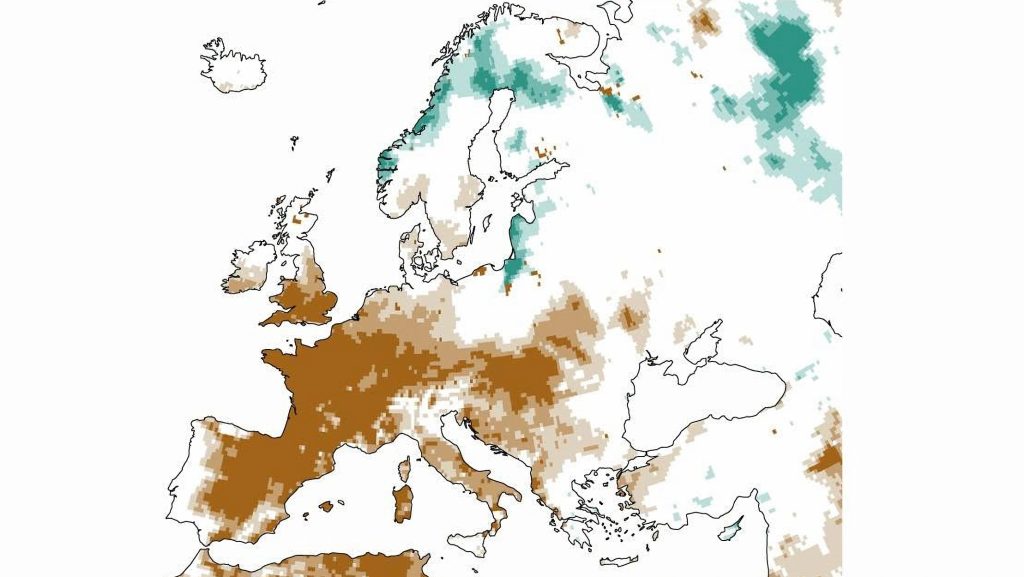 A 2026-os nyáron az aszály Európa 38–50 százalékát érintette