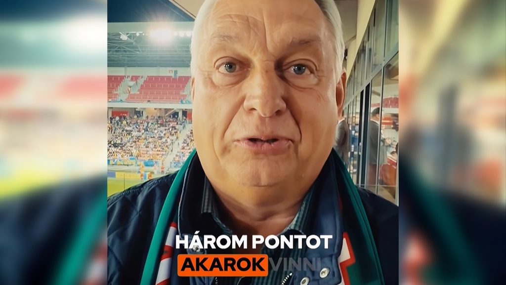 Orbán: „Van hely a csomagtartóban!” a ukránok elleni meccsen