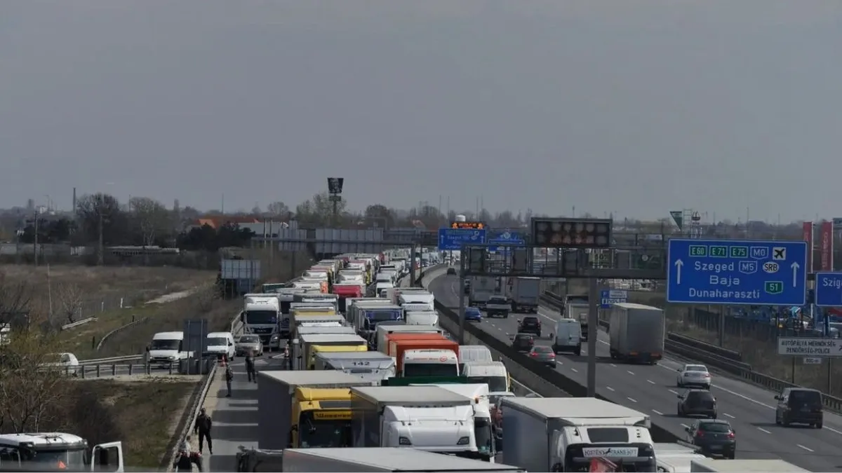 Az M0-s hídfelújítása miatt egy hétig jelentős torlódás várható