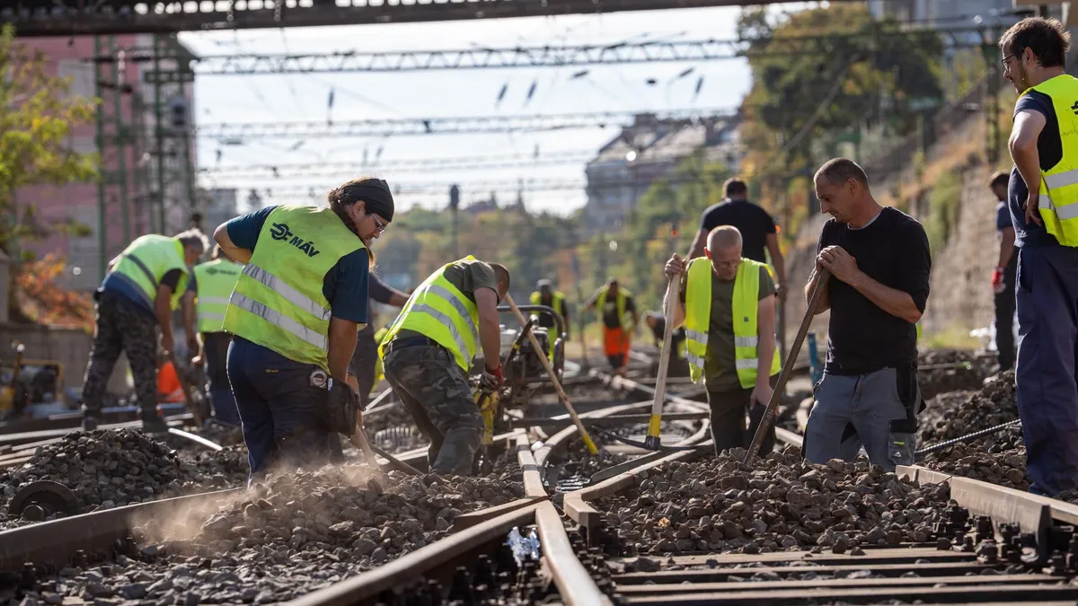 Vasárnap este véget ér a teljes vágányzár a Déli pályaudvarnál